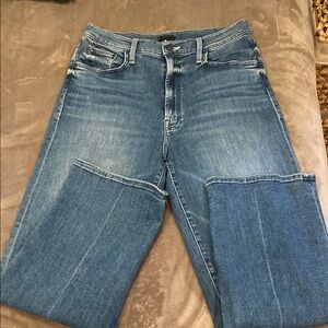 MOTHER JEANS - The Rambler Zip Ankle